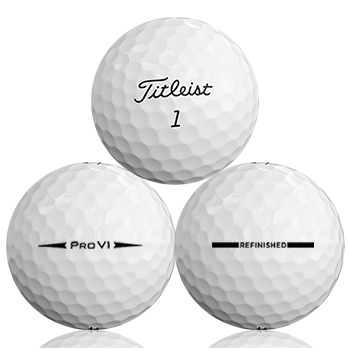 Titleist Pro V1 2020 Refinished (Straight Line) Used Golf Balls - The Golf Ball Company