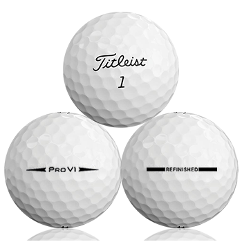 Custom Titleist Pro V1 2020 Refinished (Straight Line) Used Golf Balls - The Golf Ball Company