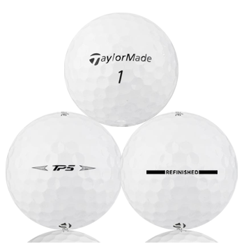 Taylormade TP5 2020 Refinished (Straight Line) Used Golf Balls - The Golf Ball Company