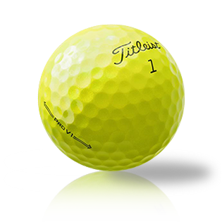 Titleist Pro V1 2021 Yellow Used Golf Balls - The Golf Ball Company