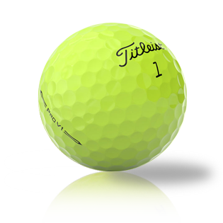 Custom Titleist Pro V1 2023 Yellow Used Golf Balls - The Golf Ball Company
