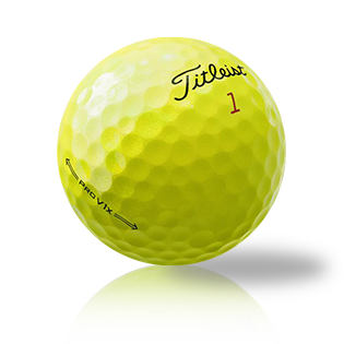 Custom Titleist Pro V1X 2021 Yellow Used Golf Balls - The Golf Ball Company
