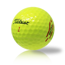 Custom Titleist TruFeel Yellow Used Golf Balls - The Golf Ball Company