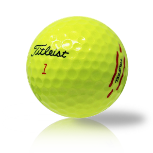 Custom Titleist TruFeel Yellow Used Golf Balls - The Golf Ball Company