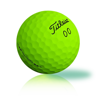 Titleist Velocity Green 2020 Used Golf Balls - The Golf Ball Company