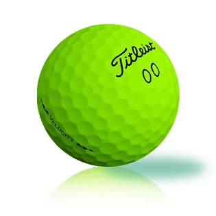 Custom Titleist Velocity Green 2020 Used Golf Balls - The Golf Ball Company