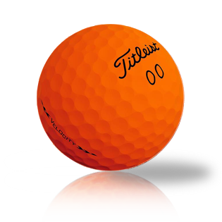 Custom Titleist Velocity Orange 2020 Used Golf Balls - The Golf Ball Company