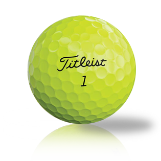 Custom Titleist AVX 2020 Yellow Used Golf Balls - The Golf Ball Company