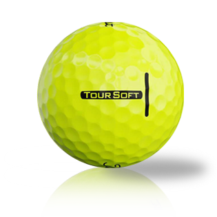 Custom Titleist Tour Soft Yellow 2020 Used Golf Balls - The Golf Ball Company
