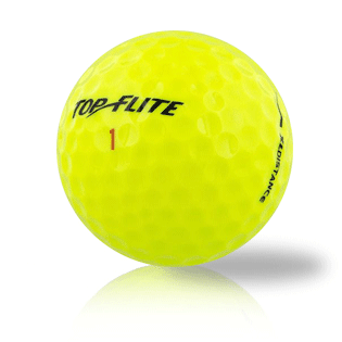 Top Flite Yellow Mix Used Golf Balls - The Golf Ball Company