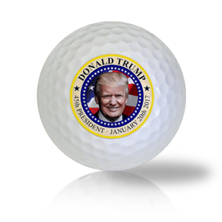 Donald Trump #45 President Golf Balls Used Golf Balls - The Golf Ball Company