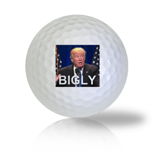 Trump Bigly Golf Balls Used Golf Balls - The Golf Ball Company