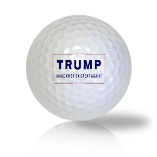 Trump Let's Make America Great Again Golf Balls Used Golf Balls - The Golf Ball Company