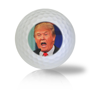 Donald Trump Live and Loud Logo Golf Balls Used Golf Balls - The Golf Ball Company