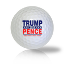 Donald Trump and Mike Pence Campaign Golf Balls Used Golf Balls - The Golf Ball Company
