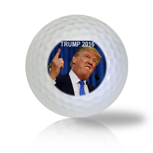 Donald Trump Making A Solid Point Golf Balls Used Golf Balls - The Golf Ball Company