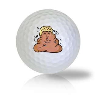 Donald Trump Pile of Garbage Golf Balls Used Golf Balls - The Golf Ball Company