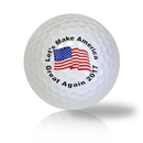 Donald Trump Let's Make America Great Again Golf Balls Used Golf Balls - The Golf Ball Company