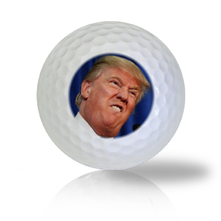 Donald Trump Making A Solid Point Golf Balls Used Golf Balls - The Golf Ball Company