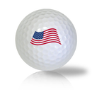 America Flag Golf Balls Used Golf Balls - The Golf Ball Company