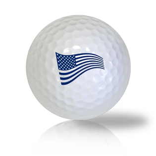 America Blue Flag Golf Balls Used Golf Balls - The Golf Ball Company