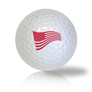 America Red Flag Golf Balls Used Golf Balls - The Golf Ball Company