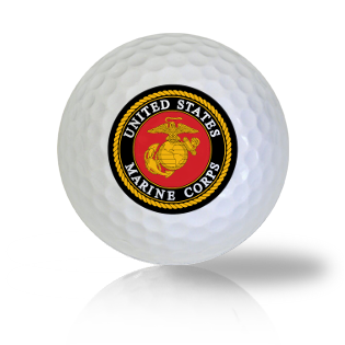 US Marines Golf Balls Used Golf Balls - The Golf Ball Company