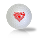 Heart Golf Balls Used Golf Balls - The Golf Ball Company