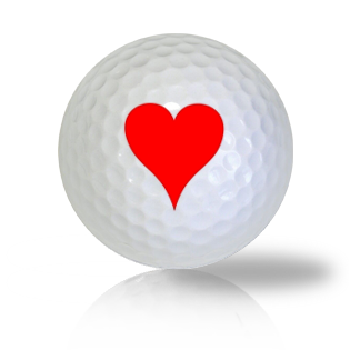 Heart Golf Balls Used Golf Balls - The Golf Ball Company