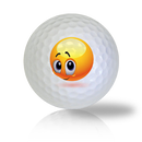 Super Bashful Emoticon Golf Balls Used Golf Balls - The Golf Ball Company