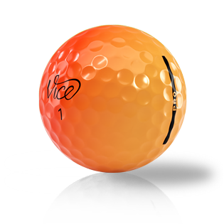 Custom Vice Pro Shade Red to Orange Used Golf Balls - The Golf Ball Company