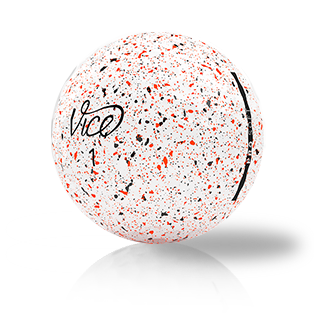 Vice Pro Drip Red And Black Used Golf Balls - The Golf Ball Company