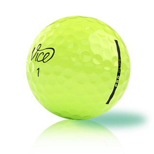 Custom Vice Pro Plus Lime Used Golf Balls - The Golf Ball Company