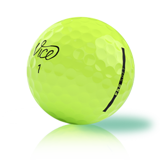 Custom Vice Pro Soft Lime Used Golf Balls - The Golf Ball Company