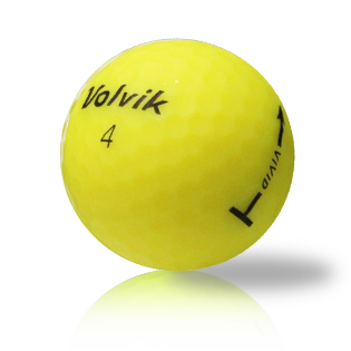 Volvik Vivid Yellow Used Golf Balls - The Golf Ball Company
