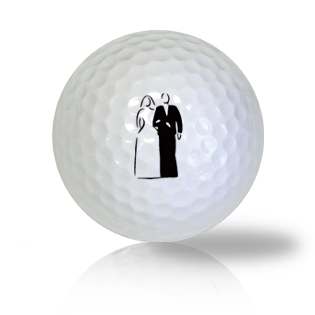 Bride & Groom Used Golf Balls - The Golf Ball Company