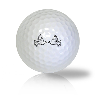 Wedding Doves Golf Balls Used Golf Balls - The Golf Ball Company