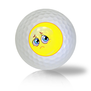 Why Me Emoticon Golf Balls Used Golf Balls - The Golf Ball Company