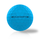 Custom Wilson Duo Soft Optic Blue Used Golf Balls - The Golf Ball Company