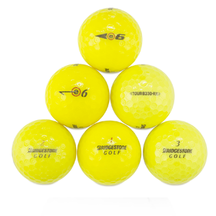 Custom Bridgestone Yellow Mix Used Golf Balls - The Golf Ball Company