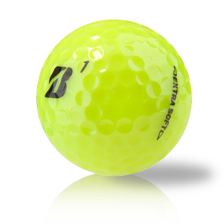 Custom Bridgestone B Extra Soft Yellow Used Golf Balls - The Golf Ball Company