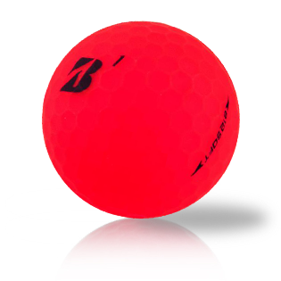 Custom Bridgestone e12 Soft Red Used Golf Balls - The Golf Ball Company