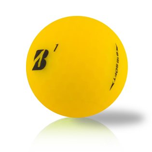 Custom Bridgestone e12 Soft Yellow Used Golf Balls - The Golf Ball Company