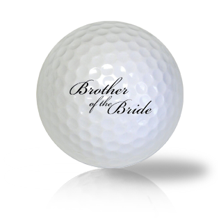 Brother Of The Bride Golf Balls Used Golf Balls - The Golf Ball Company