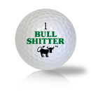 Plain Out Bull Shitter Funny Golf Balls Used Golf Balls - The Golf Ball Company