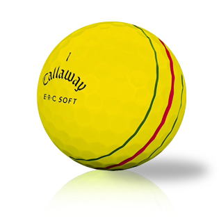 Callaway ERC Soft Triple Track Yellow Used Golf Balls - The Golf Ball Company