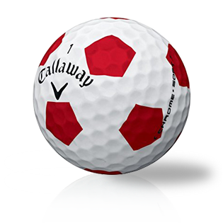 Callaway Chrome Soft Truvis Red Used Golf Balls - The Golf Ball Company