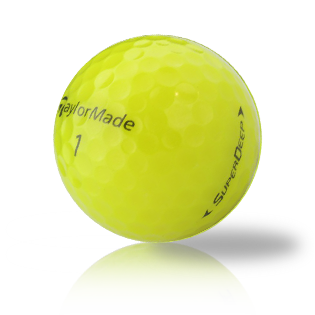Custom TaylorMade Yellow Mix Used Golf Balls - The Golf Ball Company