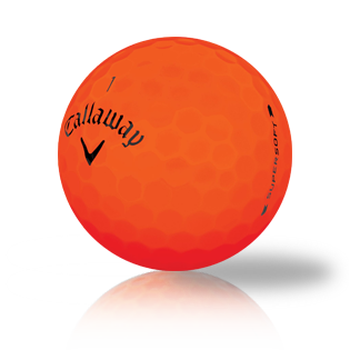 Callaway Supersoft Bold Matte Orange 2019 Used Golf Balls - The Golf Ball Company