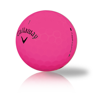 Callaway Supersoft Bold Matte Pink Used Golf Balls - The Golf Ball Company